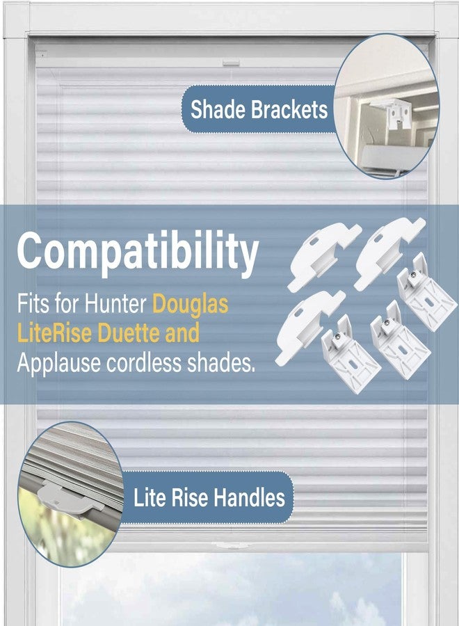 قطع غيار لأقواس ومقابض ستائر Hunter Douglas Duette و Applause (ثنيات 3/4 بوصة) - Image 3